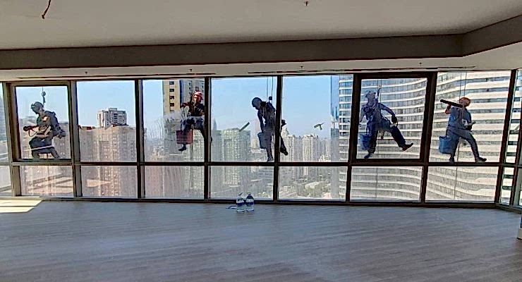 dış cephe cam temizliği, endüstriyel dağcılık, iple erişim, dış cephe silikonlama,dağcı camcı, endüstriyel dağcılık nedir, dış cephe yüksek bina, istanbul dışcephe dağcılık